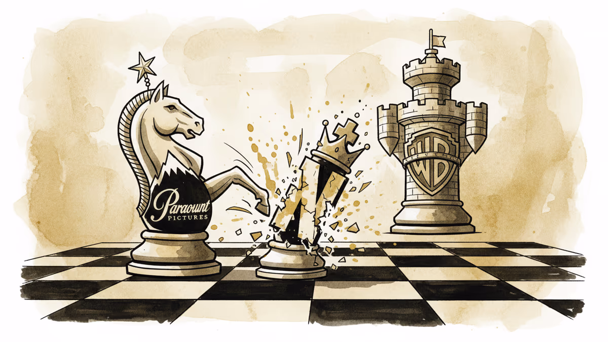 派拉蒙擊敗Netflix，贏得1100億美元華納爭奪戰