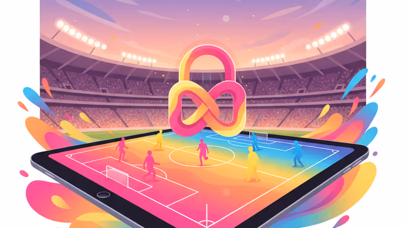 Live football match between Morocco and Cameroon on a digital screen