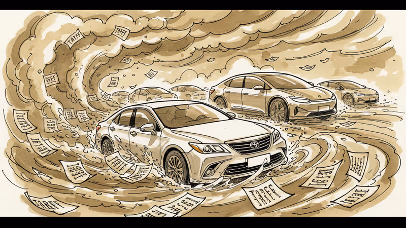 How Toyota Hit 10.5M Sales Despite Trump's Tariff War