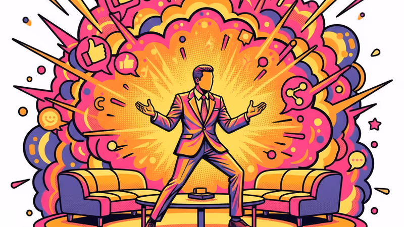 지미 팰런 쇼에서 환하게 웃으며 대화하는 허드슨 윌리엄스의 모습