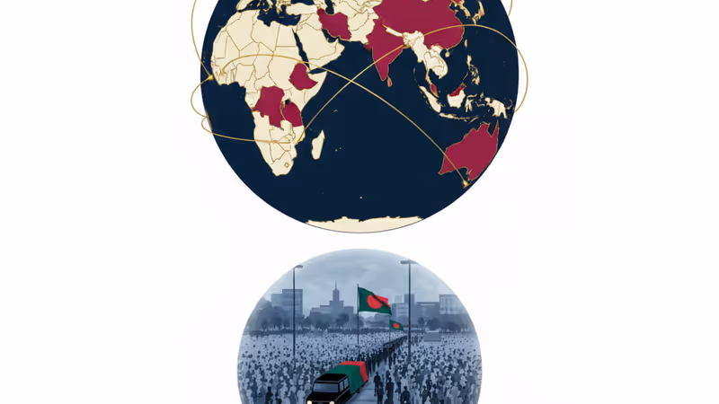 Hundreds of Thousands Join Khaleda Zia State Funeral Bangladesh 2025