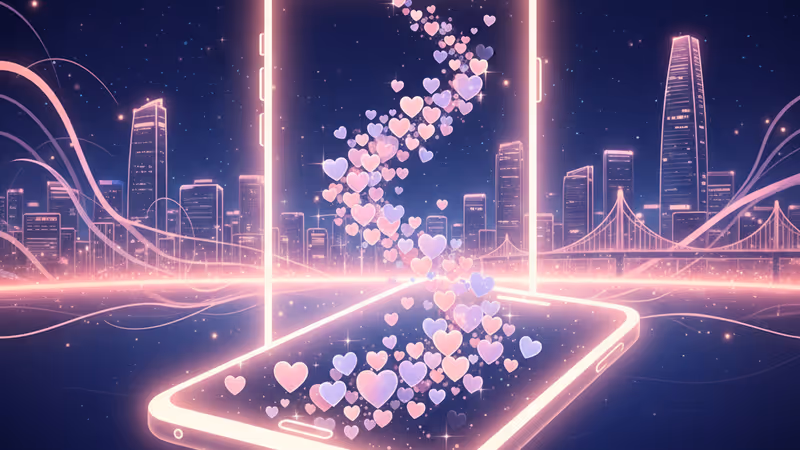 Danielle during her emotional livestream for fans