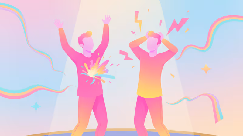 Ben Affleck and Matt Damon holding their Oscars at the 1998 Academy Awards.