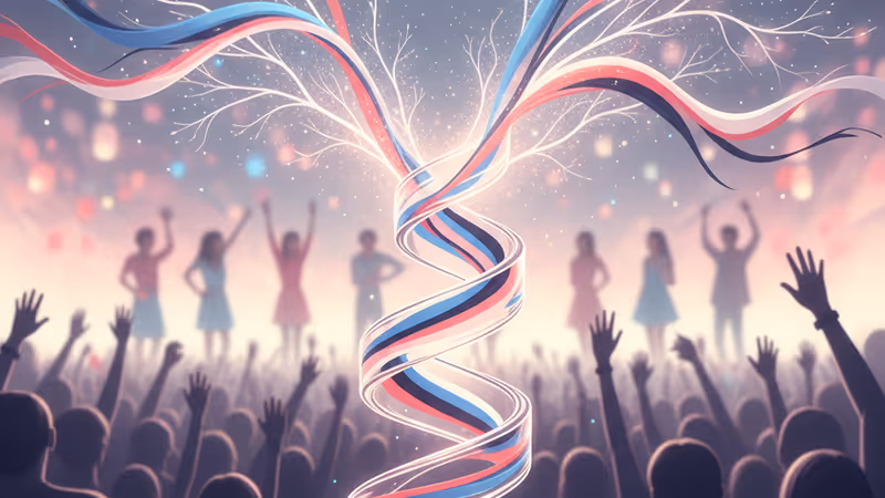 在 Music Bank 領獎台上慶祝獲得首個一位的 idntt