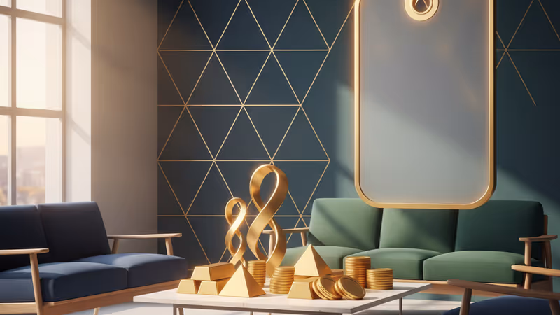 イケアの店舗内で、安定した価格表示を見ながら商品を選ぶ顧客の様子