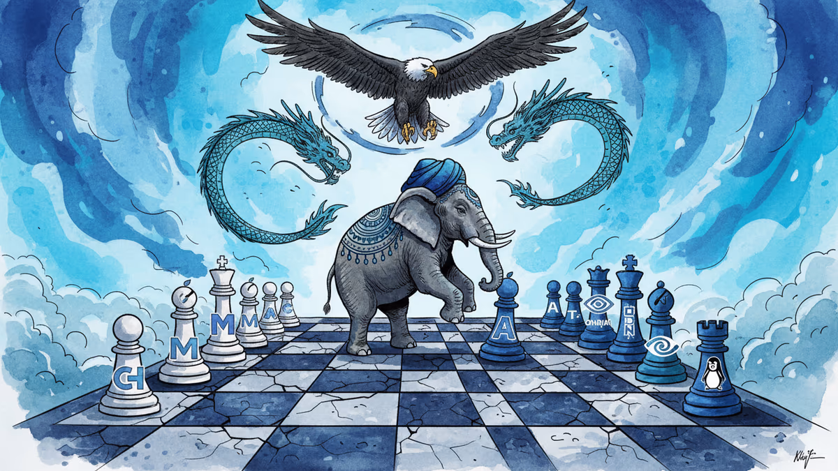 인도가 AI 허브가 되려는 이유, 그리고 한국이 놓치고 있는 것