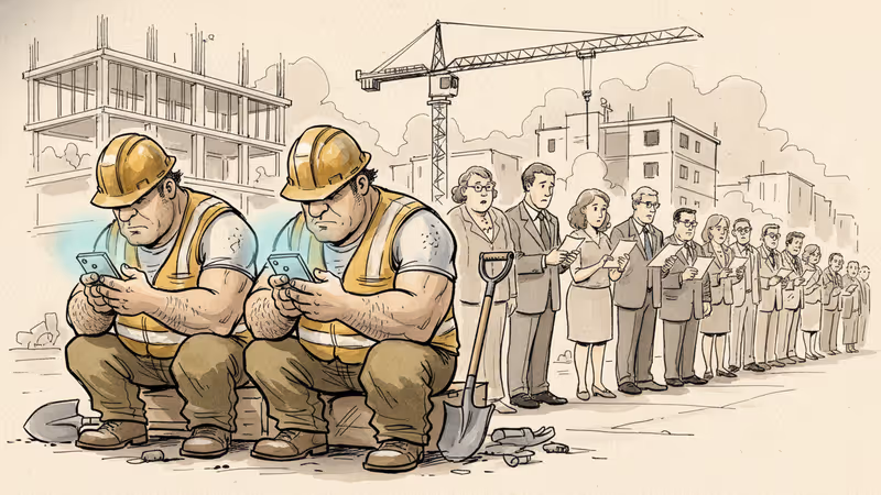 インドの建設労働者がスマホで仕事探し：「ブルーカラーのLinkedIn」が変える非正規雇用