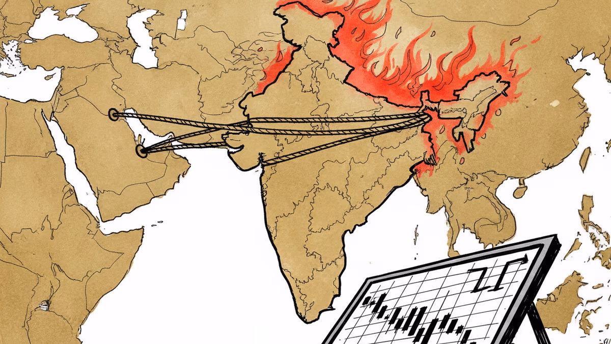 伊朗戰火燒向印度股市：中東依賴的代價