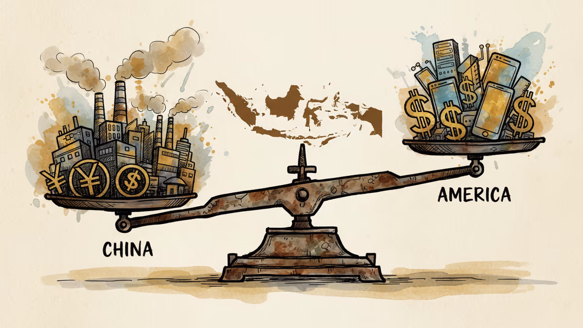 인도네시아가 중국 대신 미국을 선택한 이유