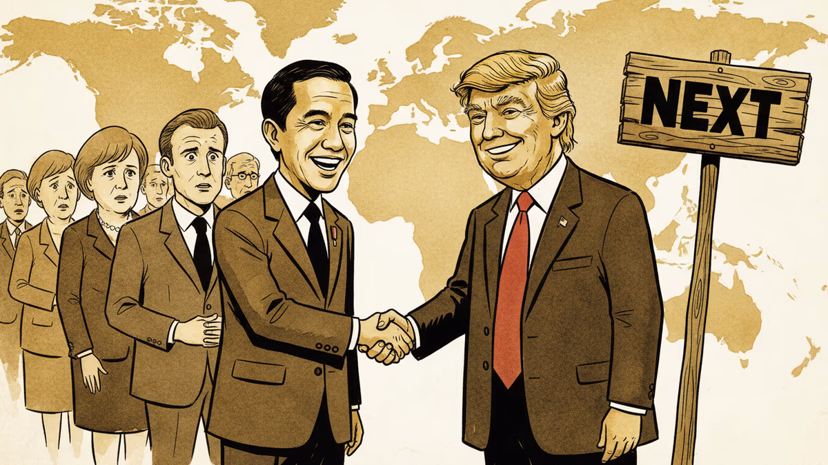 インドネシア・米国、関税協定で「選別的保護主義」の新時代