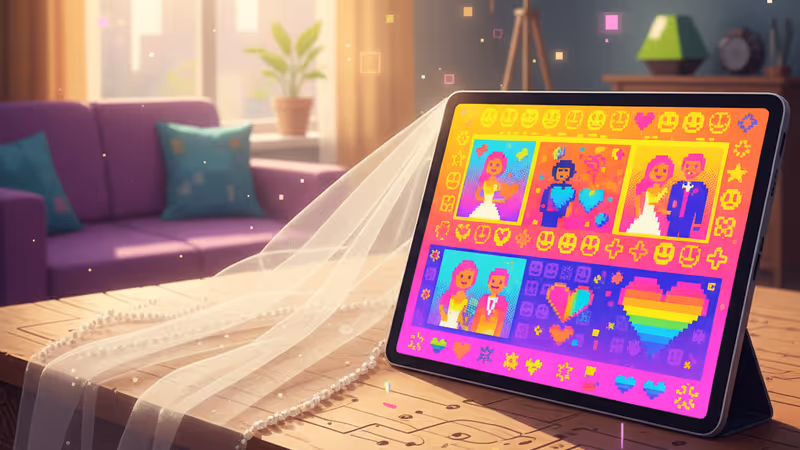 뉴욕 아파트에서 비밀 결혼식을 올린 마이할라와 아르만도 리베라의 모습