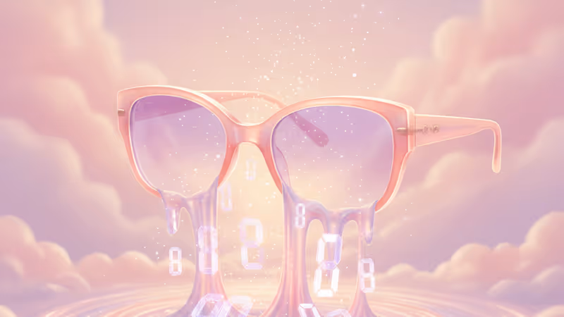 深夜まで明かりが灯るオフィスとデスクに散乱したデザイン画