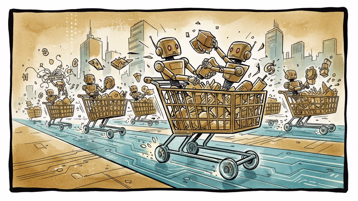 インスタカート14%急騰の裏に隠れた食品配送戦争の真実