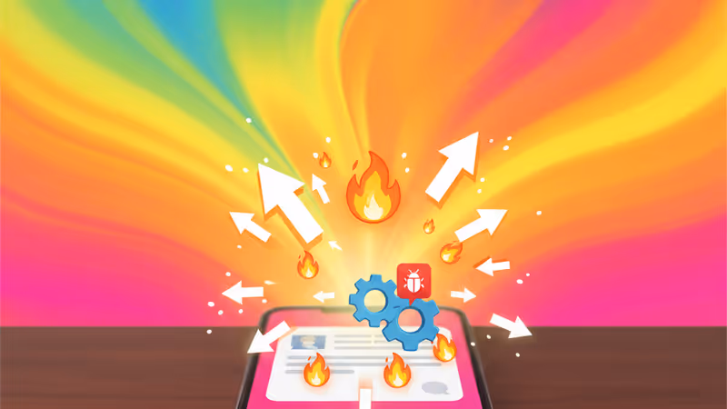 Instagramのパスワードリセットメールが表示されたスマートフォンの画面