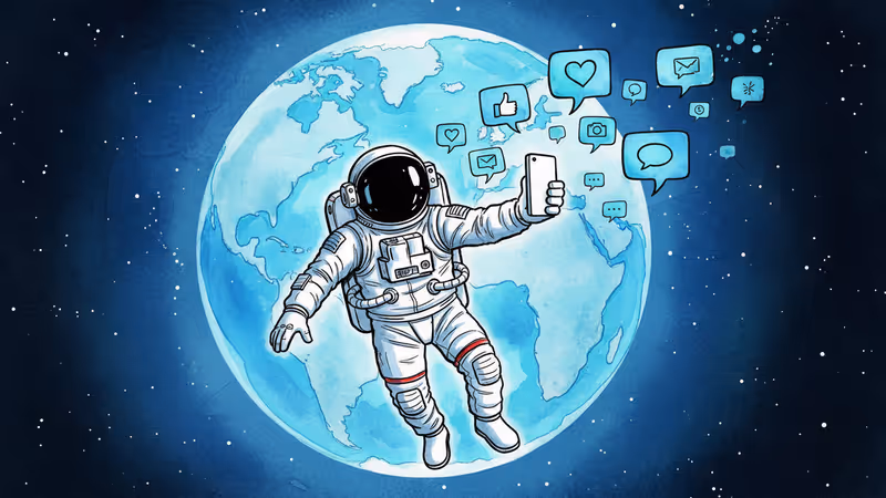 아이폰이 달에 간다, 우주에서 찍는 첫 셀카의 의미