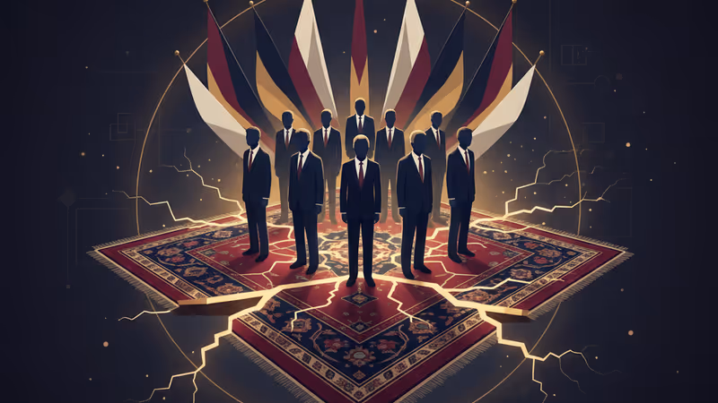 伊朗城市街道煙霧繚繞，顯示出緊張的社會氛圍