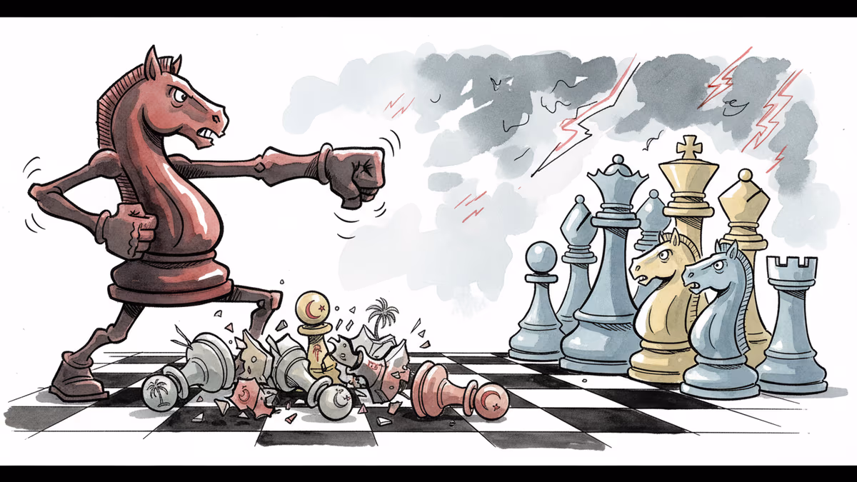 이란, 걸프 아랍국가들 타격하며 전쟁 확산 경고