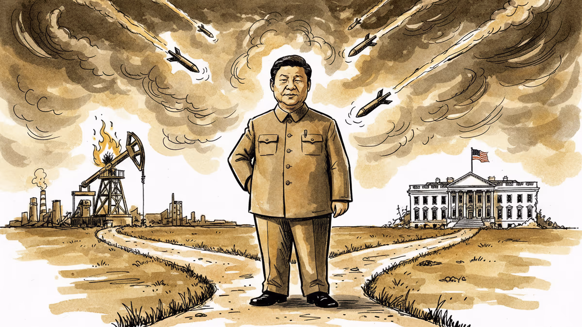 伊朗危機下，中國面臨「艱難計算」