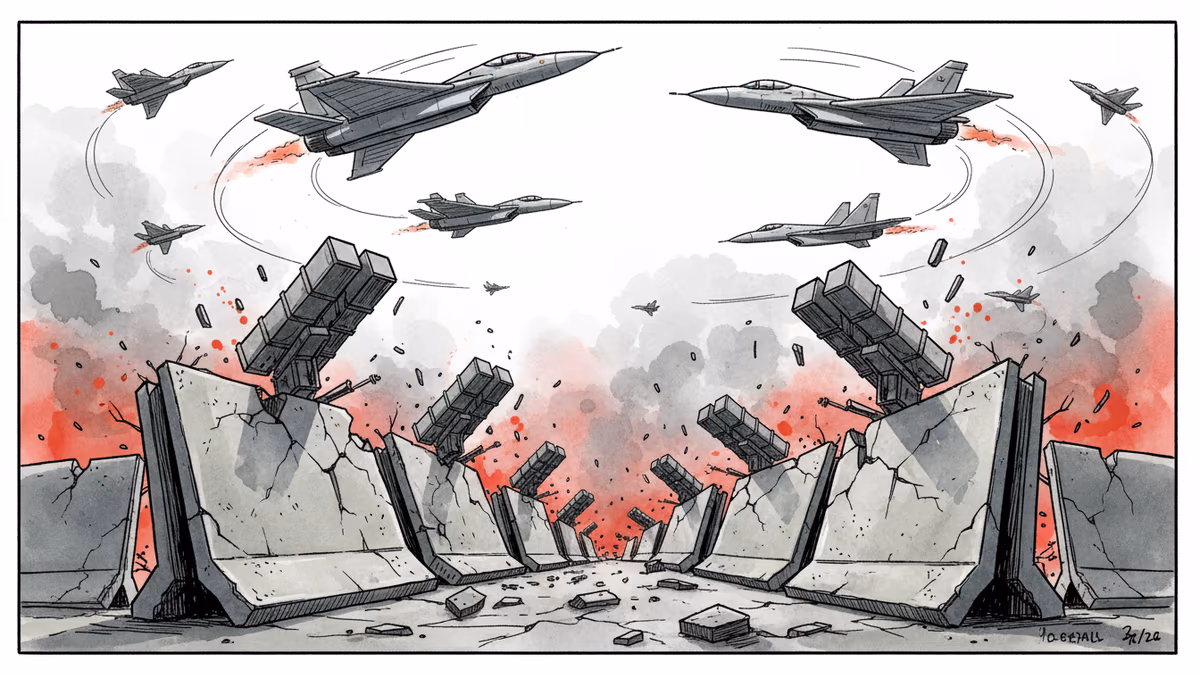 이란 방공망 무력화, 중동 군사 균형 재편되나