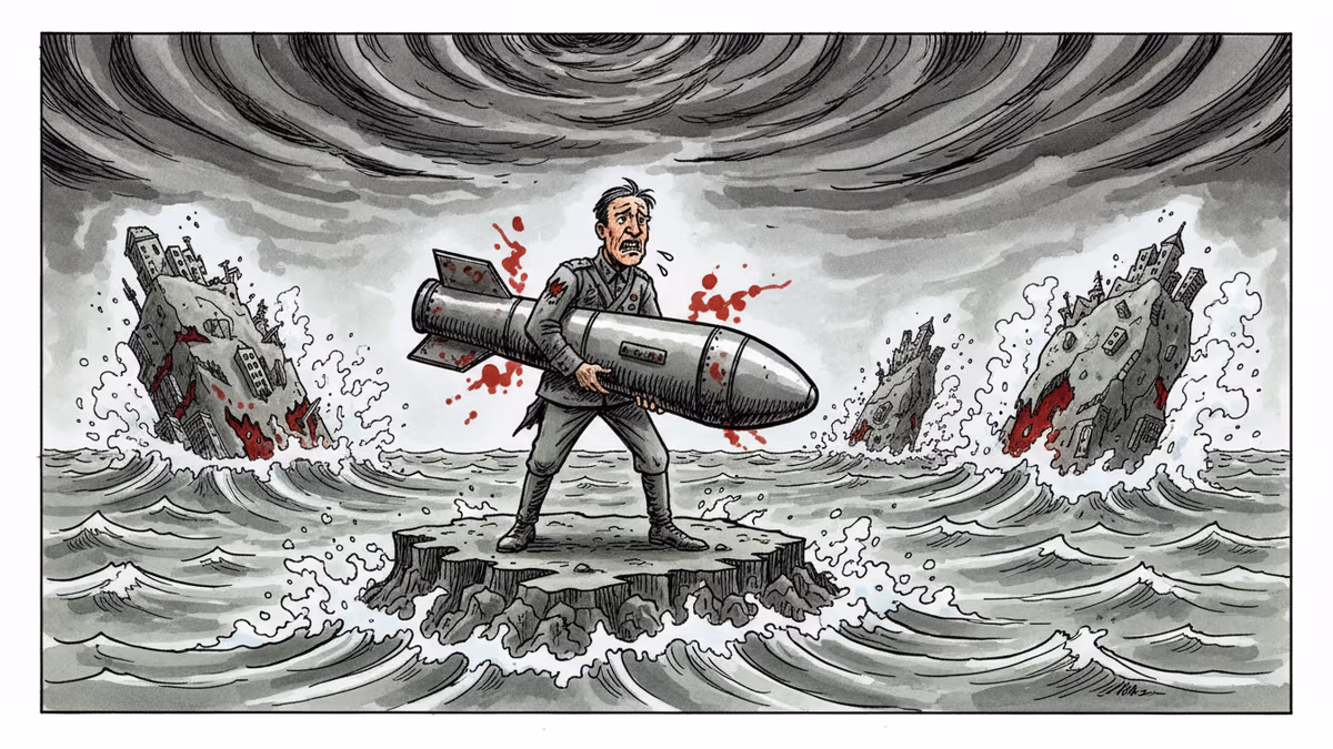 이란이 무너지자, 북한은 핵을 더 꽉 쥐었다