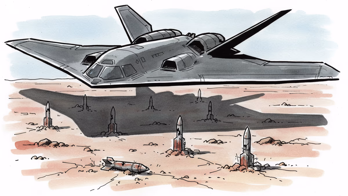 美軍B-2轟炸機攻擊後 伊朗飛彈攻擊驟減90%