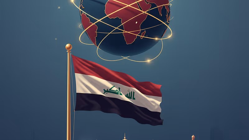 이라크 바그다드 의회 건물 전경