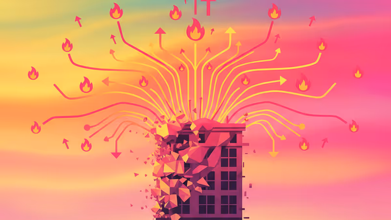 現実の風景が一部ピクセル化して見えるシミュレーションのバグのイメージ