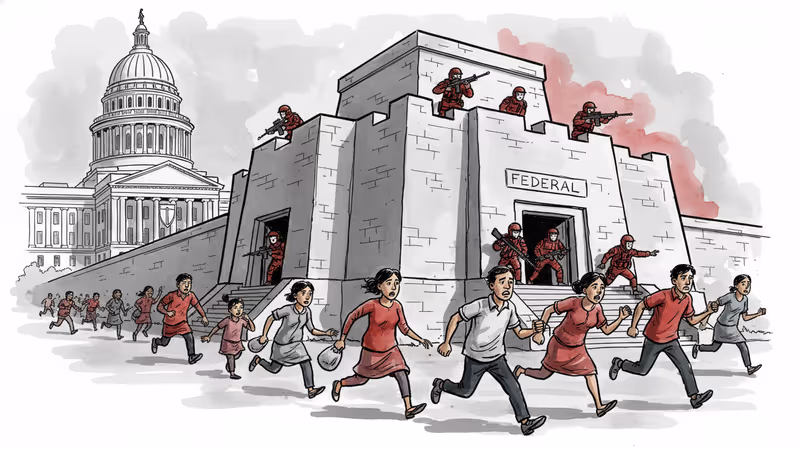 Is This Fort Sumter?" Governor Asks as Federal Forces Kill Two in Minnesota