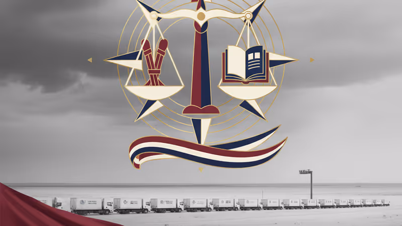 International aid trucks halted at the Gaza border