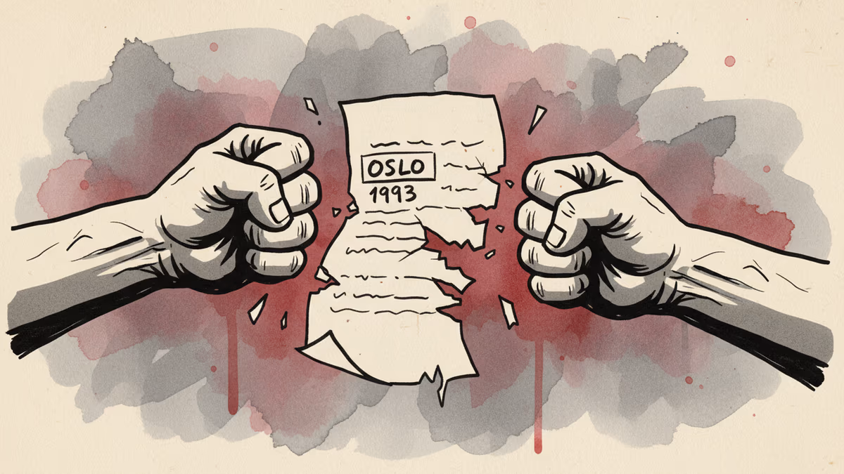 以色列部長要求廢除「該死的」奧斯陸協議—中東和平根基動搖