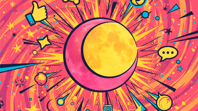 2026년 1월 24일 밤하늘에 뜬 32% 밝기의 초승달 모습