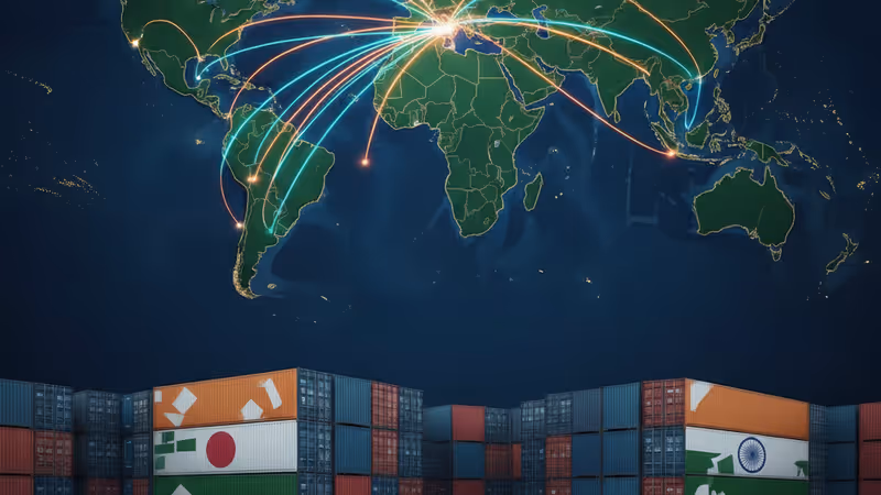 インドの港で輸出を待つスズキのコンパクトSUV「フロンクス」の群れ