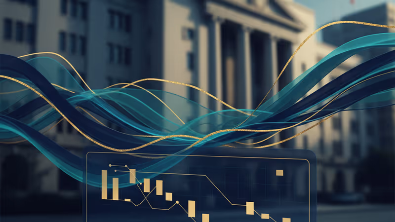 일본 시중 은행의 국채 매입 여력 감소를 나타내는 그래픽