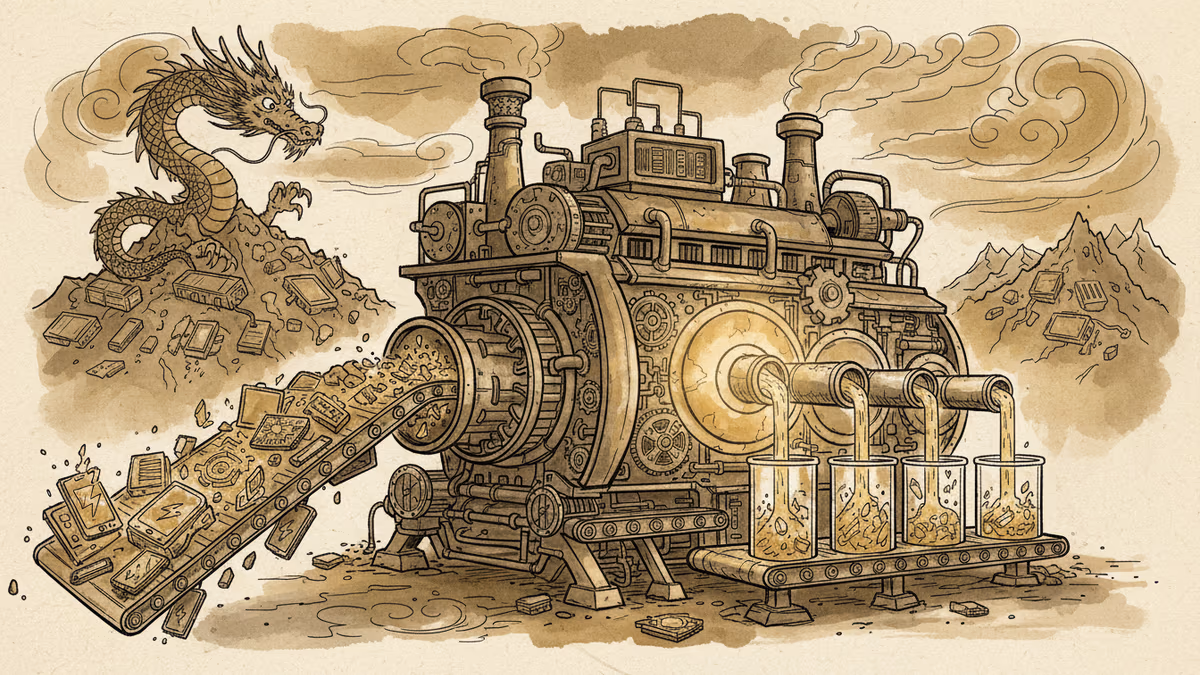 日本、レアアース循環で中国依存脱却へ　2026年度から補助金開始