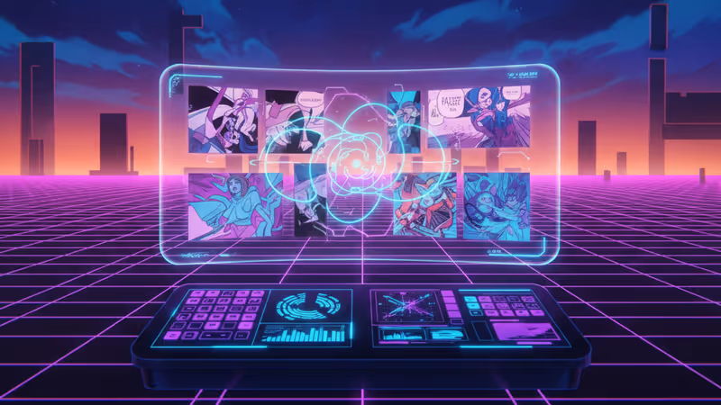 AI 기술로 실시간 번역되는 만화 말풍선 이미지