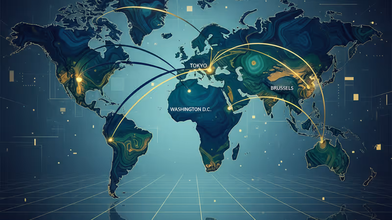 象徵日本與盟友共同構建的全新全球稀土供應網絡
