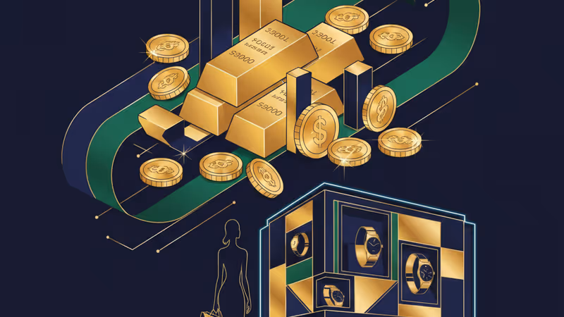 日本精品二手店內專業人員保養名錶的場景