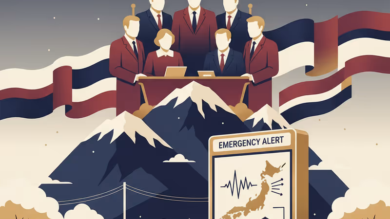 揺れが観測された鳥取県と島根県周辺の海岸線と穏やかな海の風景