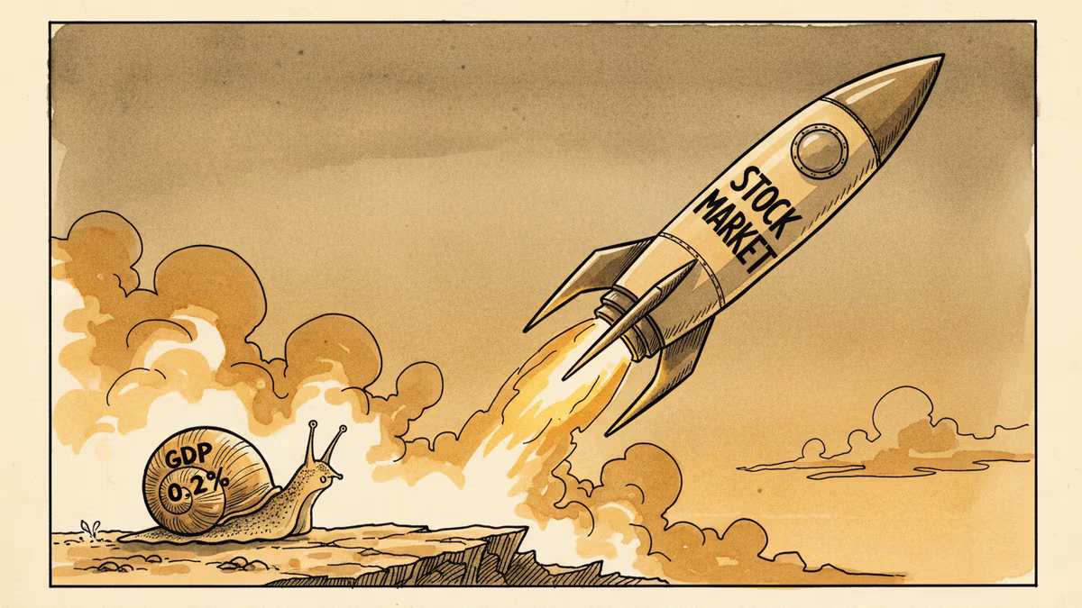 일본 경제 0.2% 성장, 주식과 현실의 온도차