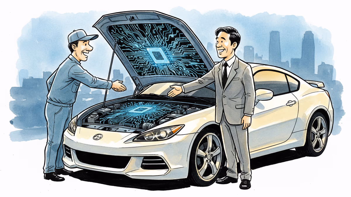 ルネサス、米半導体大手と提携で「自動車の頭脳」を日本で製造へ