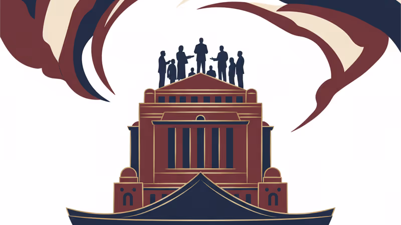 도쿄 국회의사당 전경과 일본 정치의 변화