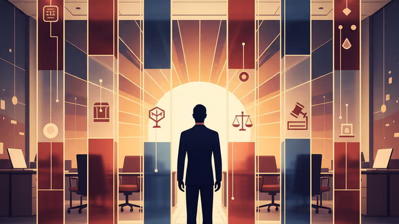 公式声明を発表するような表情のJD・ヴァンス副大統領のイメージ