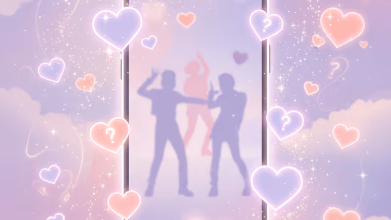 手機屏幕顯示關於 Jennie 和 Kai 戀愛傳聞的社交媒體帖子