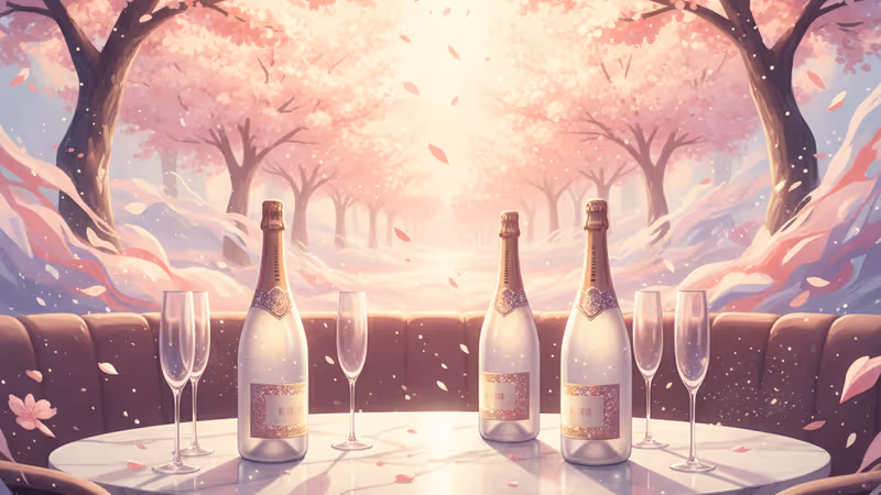 Luxury liquor bottles on a high-end bar table symbolizing the scandal