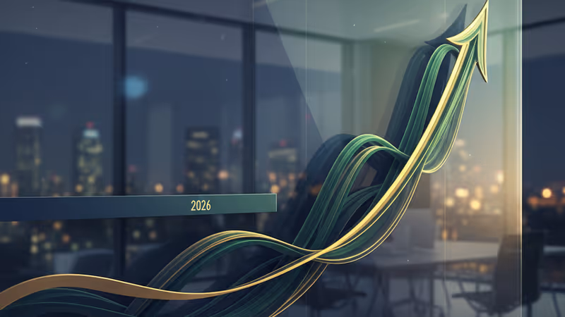 연준의 금리 동결과 인상 전망을 보여주는 금융 시장 그래픽