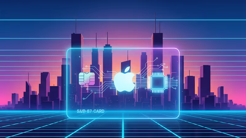 Apple Card 合作夥伴由高盛轉移至摩根大通的視覺示意圖