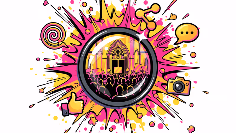 前CNN主播董雷蒙在明尼蘇達抗議現場採訪示意圖