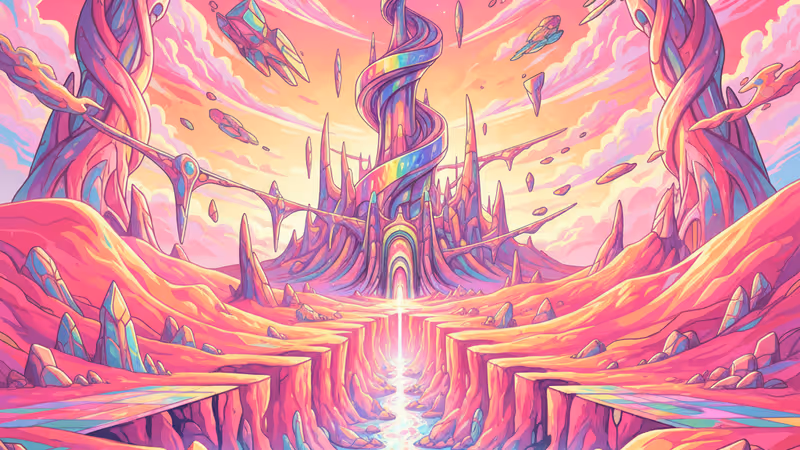 주술회전 캐릭터와 명화 스타일이 결합된 기괴하고 예술적인 이미지