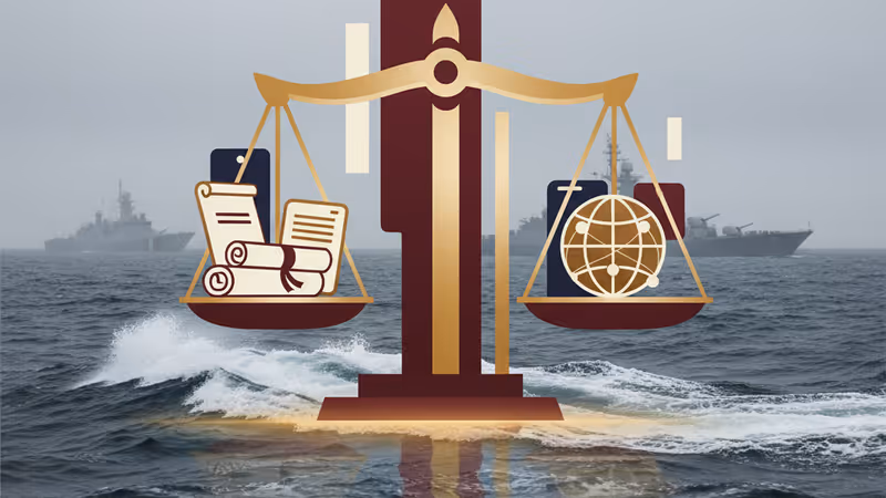 在台灣周邊海域遊弋的軍艦群景象