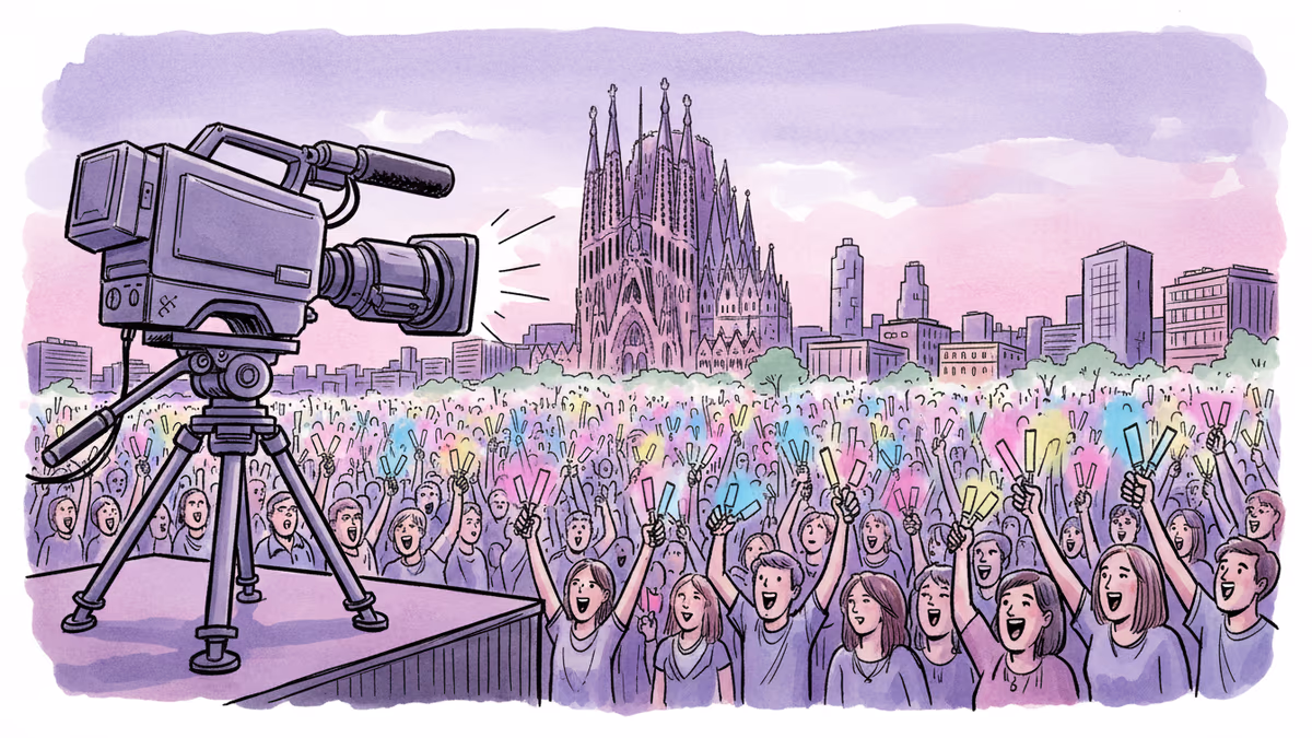 《音樂銀行》飛往巴塞隆納：K-POP的歐洲攻略